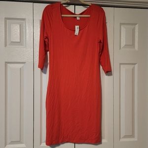 Old Navy Casual Dress, Orange size Medium.  New with tags.